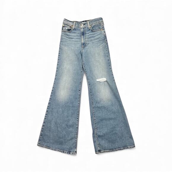 Levi's Premium Ribcage Bell Women's Jeans Size 31 Flared Leg - Picture 1 of 10